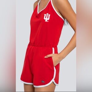 Hype & Vice Indiana Halter One Piece with Shorts NWT